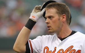 Baltimore Orioles catcher Matt Wieters (32)